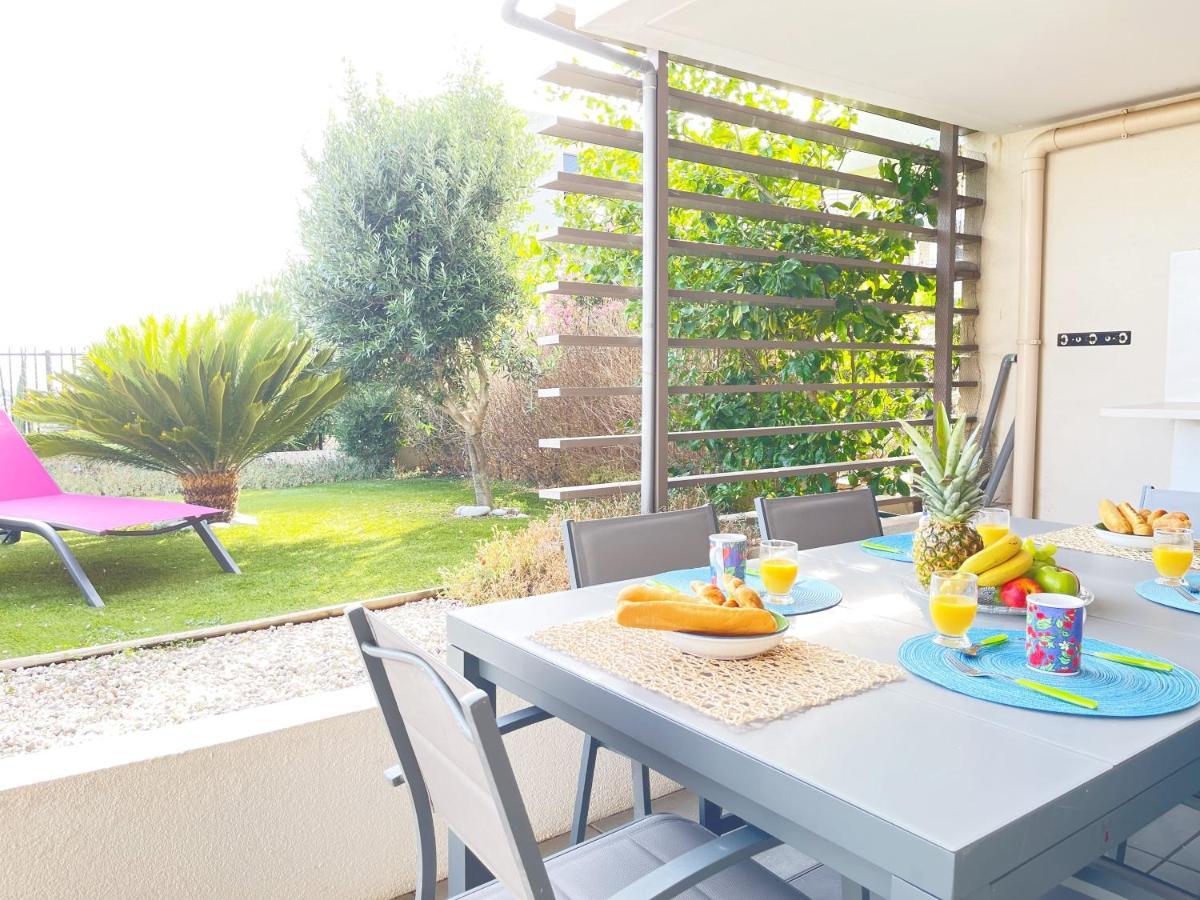 Tres Bel Appartement -Residence Avec Piscine Sur Le Toit Et Vue Panoramique Сен-Рафаель Екстер'єр фото